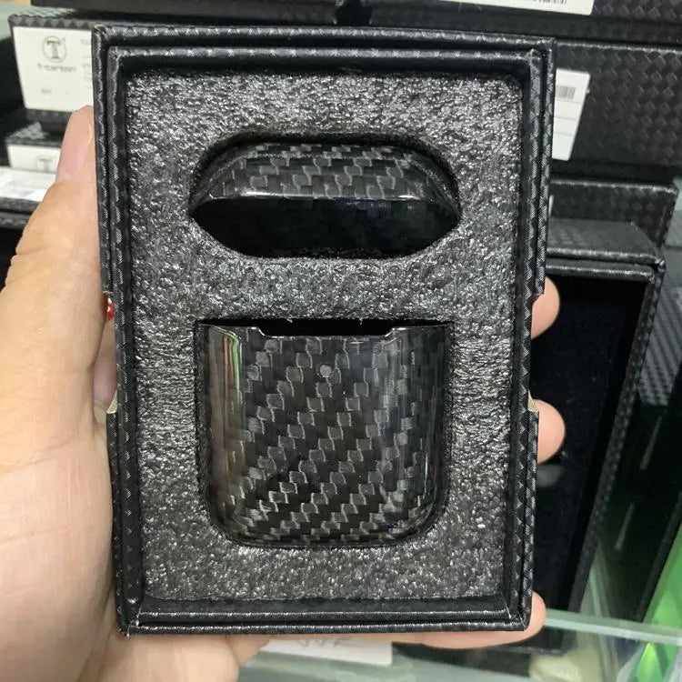 Carbon Fiber AirPods Case for Wireless Earbuds