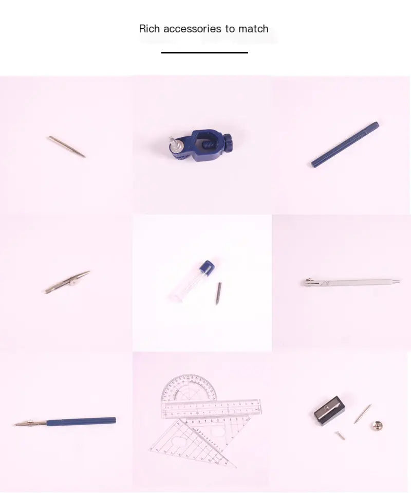 0409A Compass Set for Art and Drafting Students