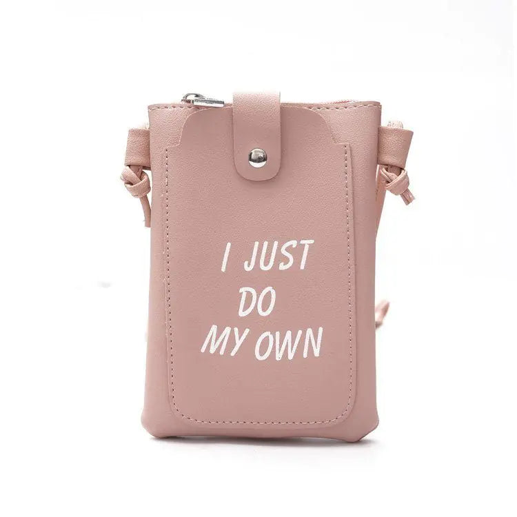 Crossbody Phone Bag, Korean Style Mini Wallet for Women