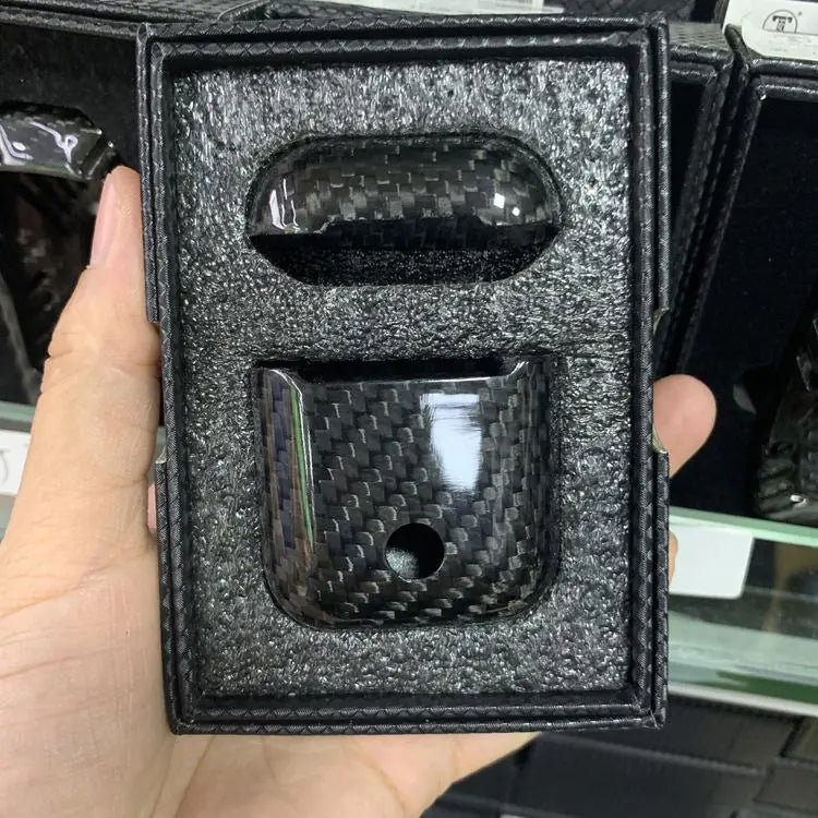 Carbon Fiber AirPods Case for Wireless Earbuds