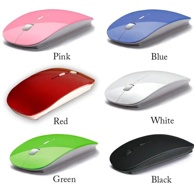 Wireless Candy Color Computer Mouse