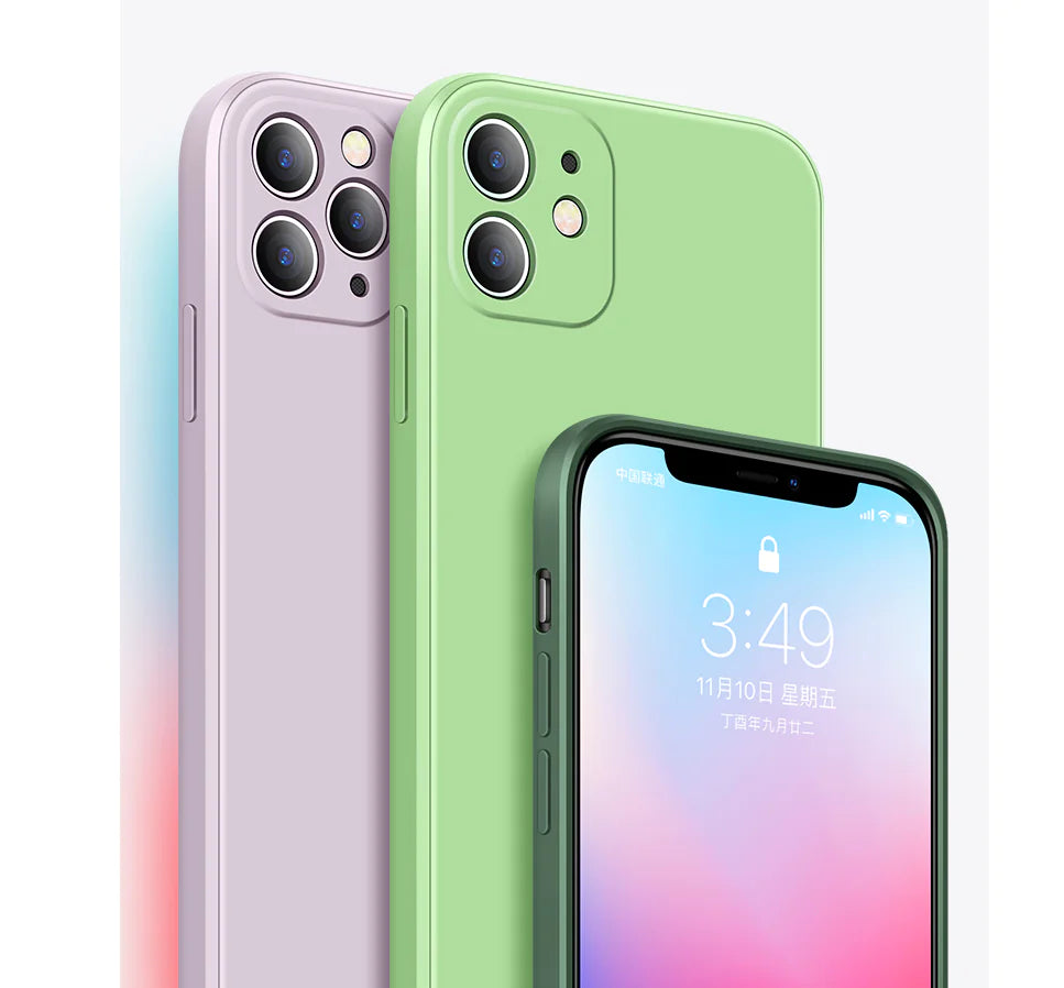 Liquid Silicone Case for iPhone 11 Pro Max & More