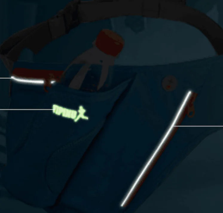 Running Waist Pack with Water Bottle and Phone Holder