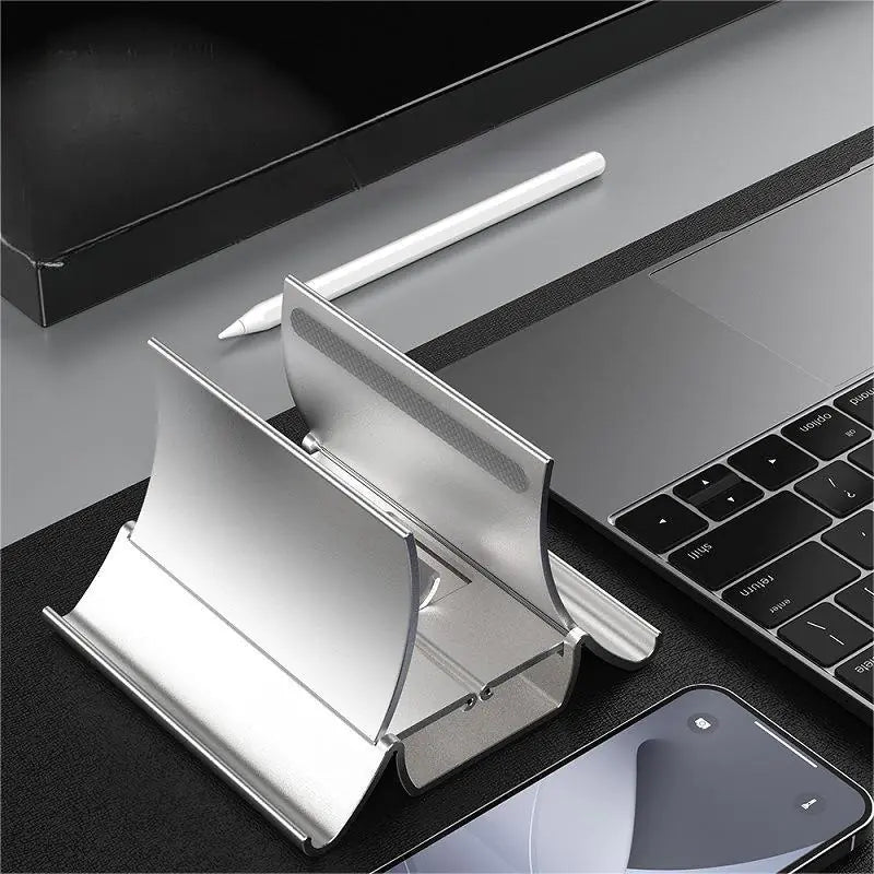Vertical Laptop and Tablet Gravity Storage Bracket