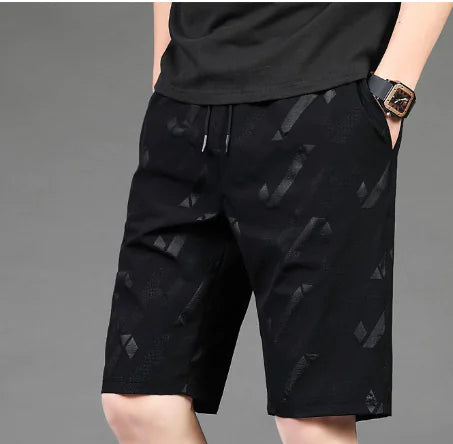 Men's Summer Quick-Dry Ice Silk Loose Shorts