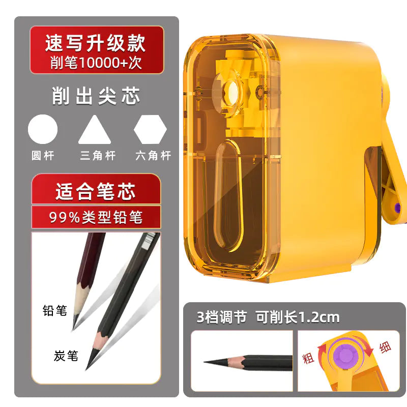 Manual Sketch Pencil Sharpener for Art Supplies