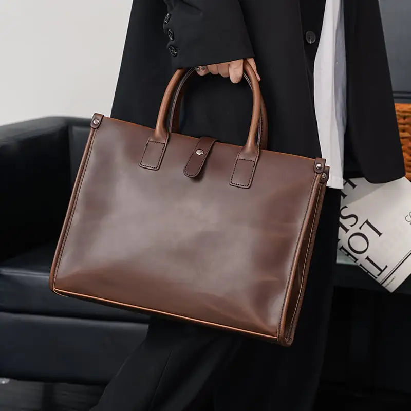 Men's Fashion Business Shoulder Messenger Bag