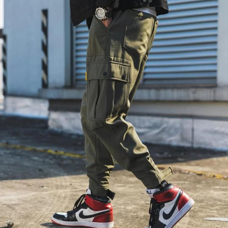 Plus Velvet Padded Casual Pants