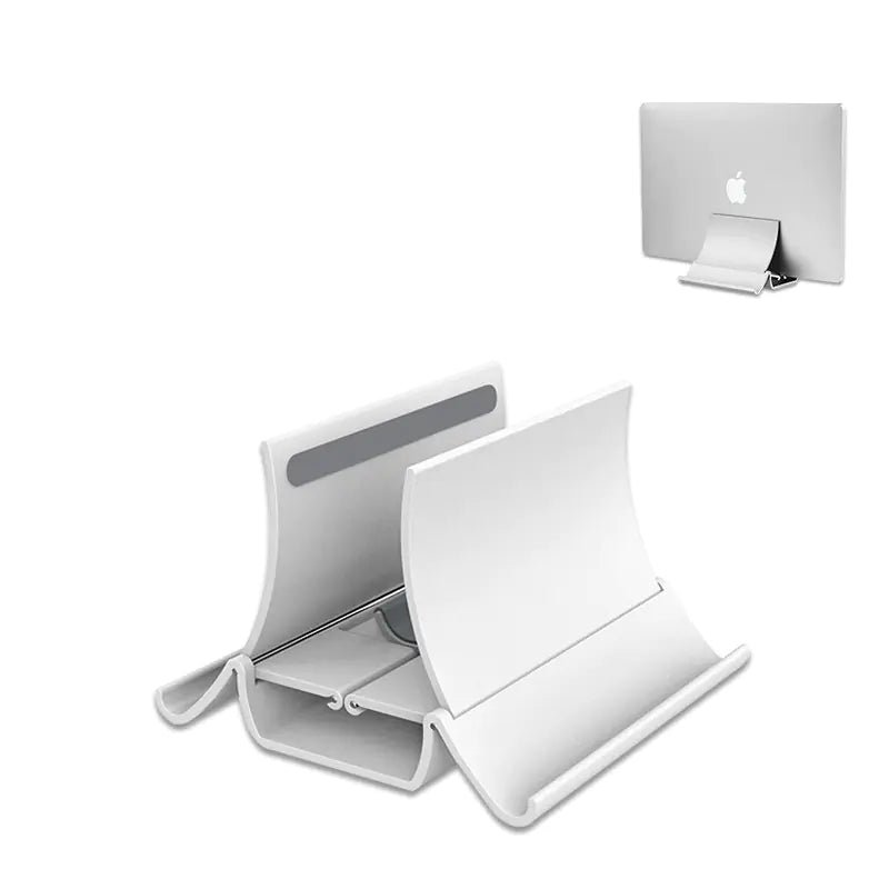 Vertical Laptop and Tablet Gravity Storage Bracket
