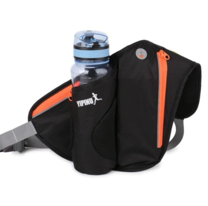 Running Waist Pack with Water Bottle and Phone Holder