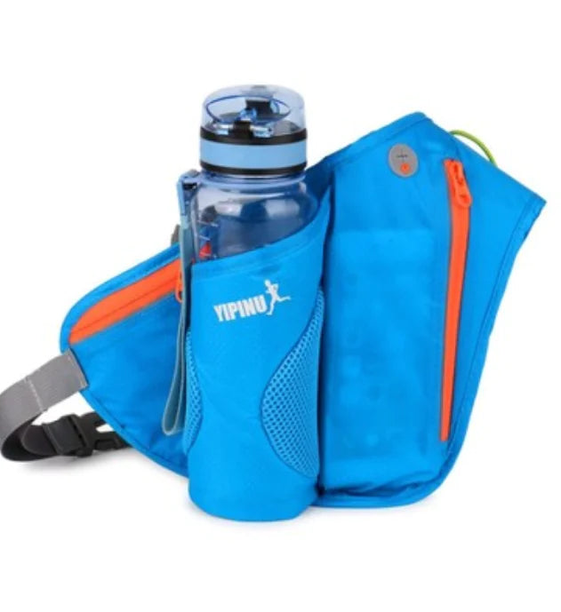 Running Waist Pack with Water Bottle and Phone Holder