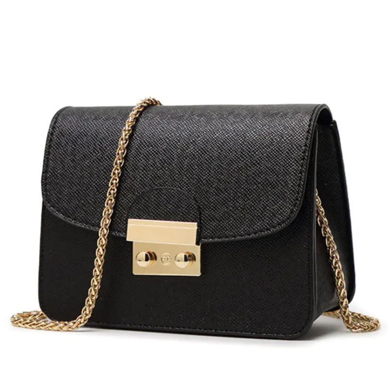 Candy Color Chain Shoulder Crossbody Bag for Women