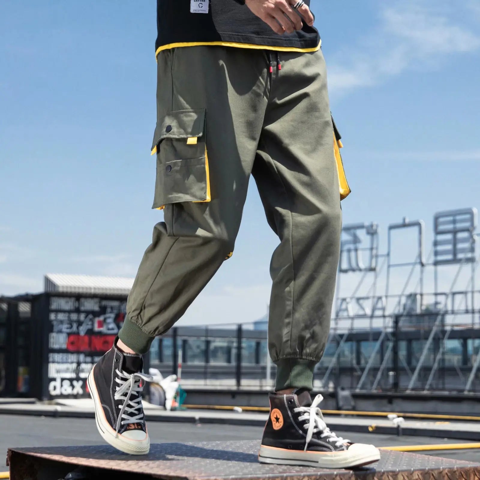 Loose Legged Sport Pants for Spring and Autumn