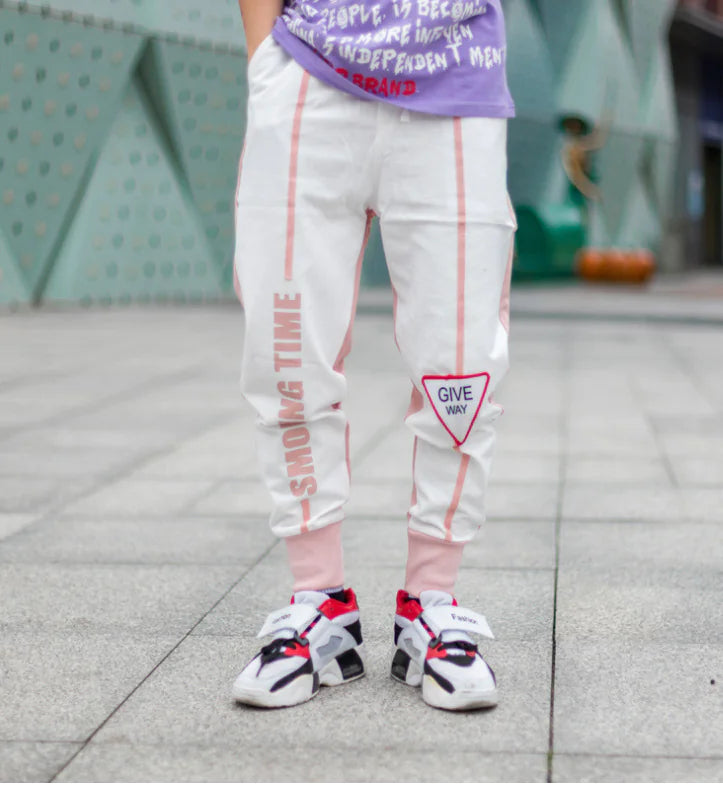 Men's Hip-Hop Casual Printed Sweatpants - Summer Style