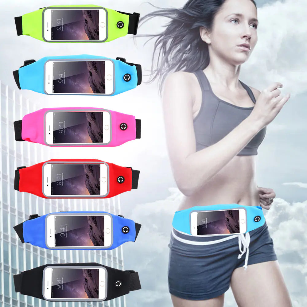 Outdoor Waterproof Sports Waist Bag for Running (Unisex)