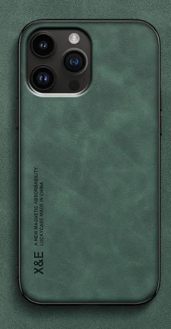 Genuine Leather Full-Body Shockproof Phone Case