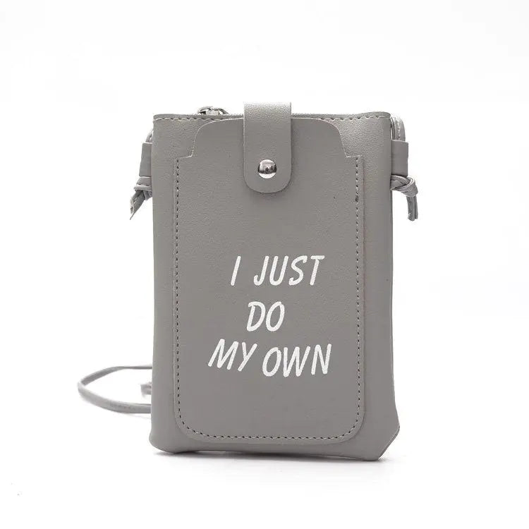 Crossbody Phone Bag, Korean Style Mini Wallet for Women