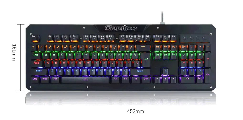 Blue Switch Metal Mechanical Keyboard