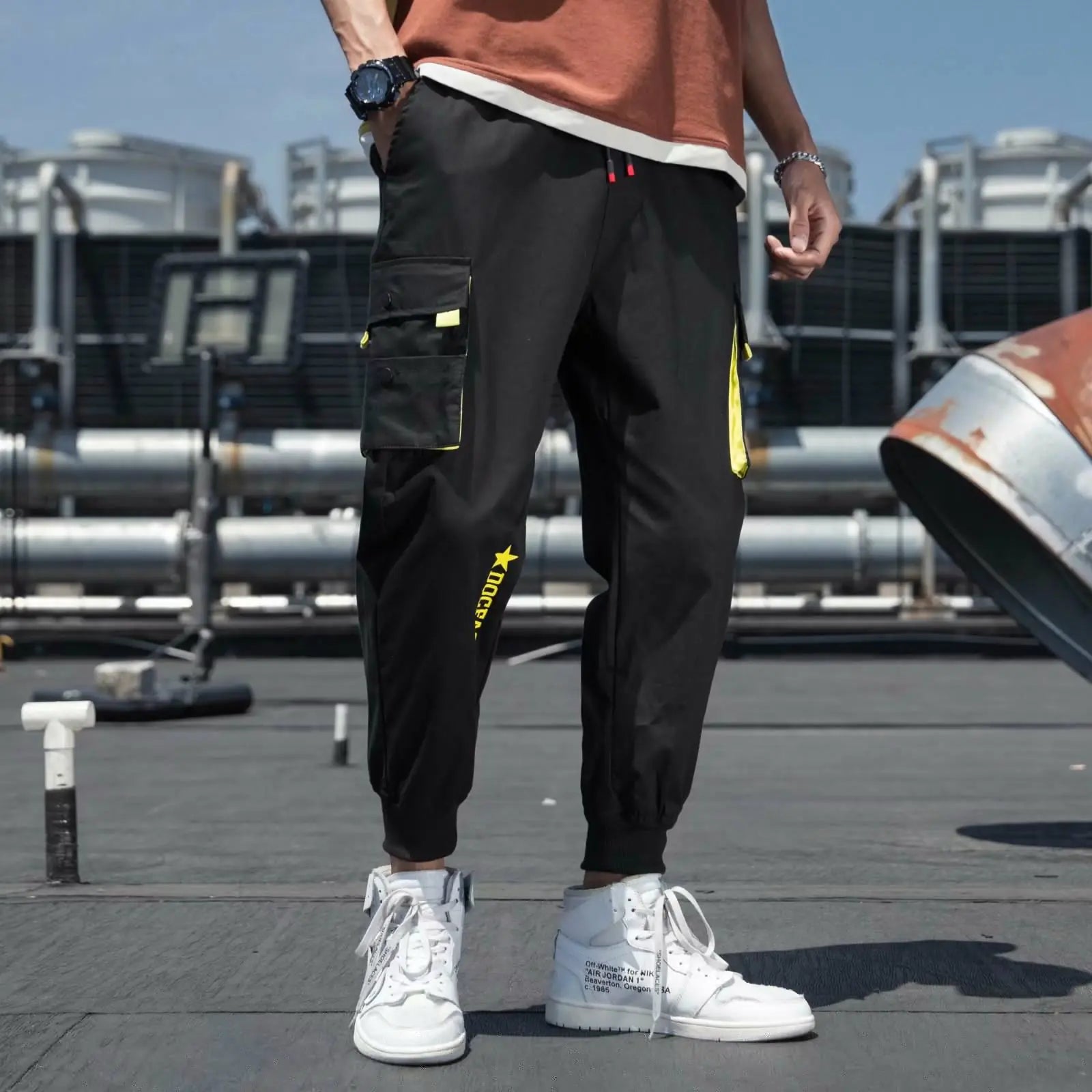 Loose Legged Sport Pants for Spring and Autumn