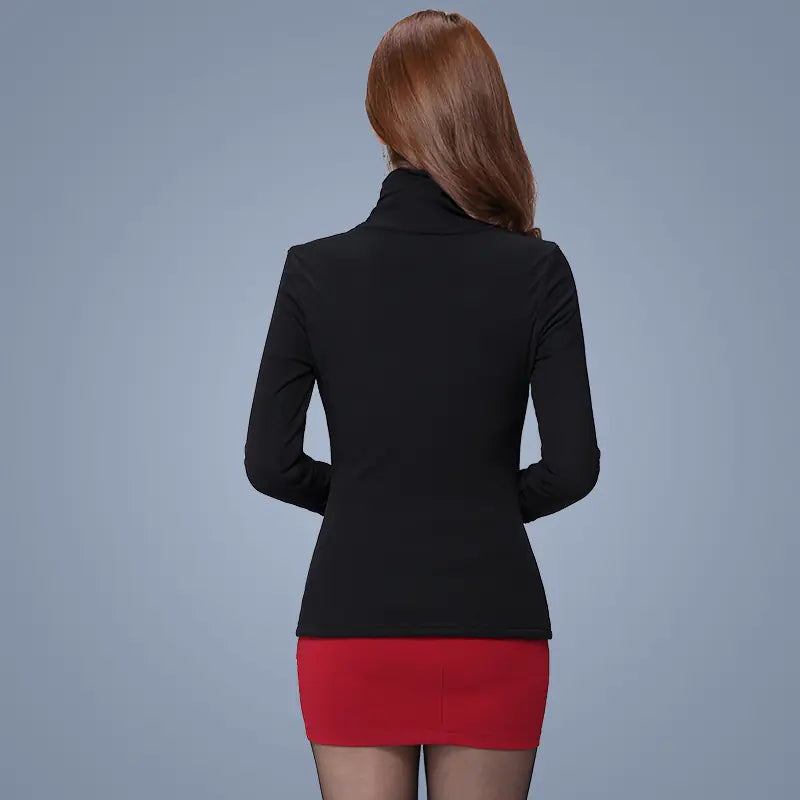 Fleece T-Shirt with Mesh Base Layer Top